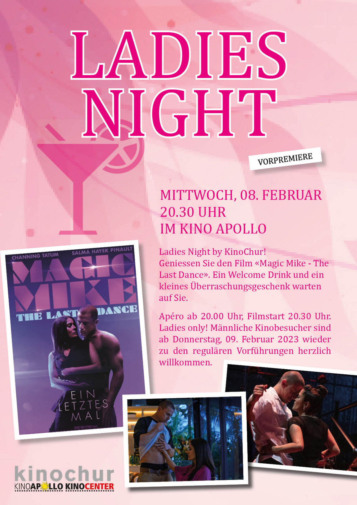 Ladies Night Aktuelles KinoChur, Kinocenter und Kino Apollo